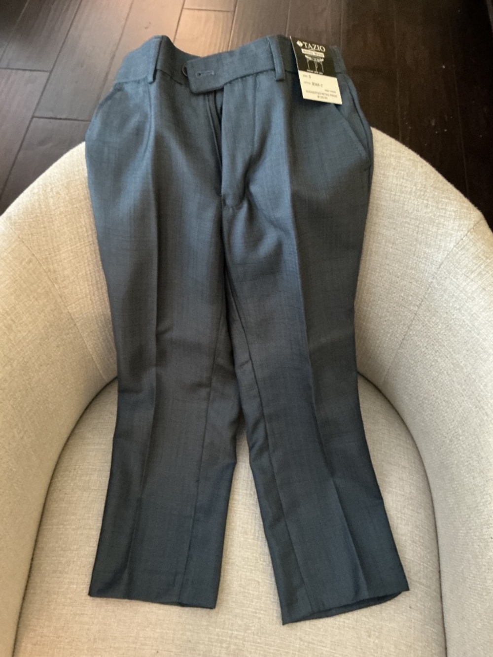 Tazio Boys 3 pc Suit Size 5 Blue/Grey - Picture 6 of 11
